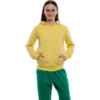 Dívčí mikina Dívčí mikina se zipem AUTHORITY-H-TEEN ZIP G yellow Žlutá 164/170