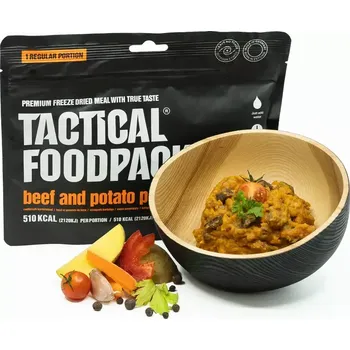 jídlo na cestu Tactical Foodpack Hovězí guláš s bramborami a zeleninou Standardní