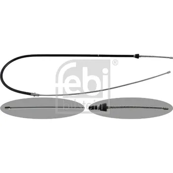 Brzdový systém Tažné lanko, parkovací brzda FEBI BILSTEIN 48302