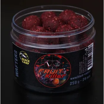 Boilies Neutrálně vyvážené boilies Black Carp Wafters 250g 24mm FRK