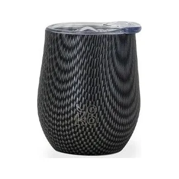 Yoko Design nerezový hrnek na kávu Carbon 250ml