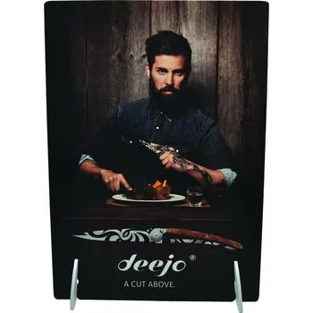 Stolní poutač Deejo DEE064 s námětem "On" PVC-A4