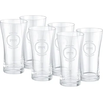 GROHE 40437000 - SADA 6x Sklenice BLUE 250 ml křišťál/čirá