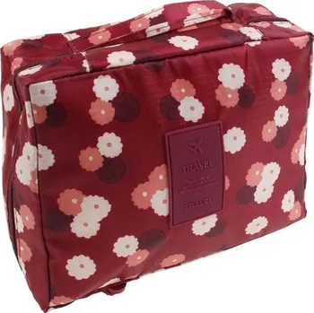 Horské kolo Voděodolná kosmetická taška - Tmavě růžová