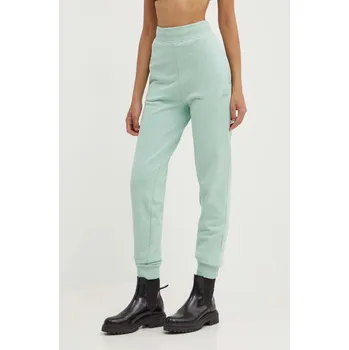 Bavlněné tepláky HUGO Nelfinia 50522417 zelená 70X, vel. M