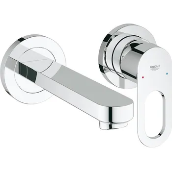 Vodovodní baterie GROHE 20289000 - Umyvadlová dvouotvorová baterie BAULOOP 110 mm lesklý chrom