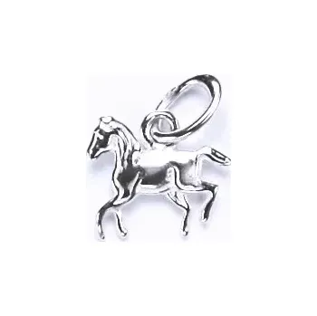 Přívěsek Zlatý přívěsek kůň , bílé zlato - P 14 (Zlatý koník)