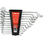 Klíče očkové vyhnuté "trháky", 6-32 mm, sada 12 ks