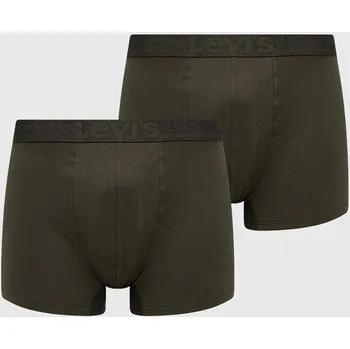 Pánské spodní prádlo Boxerky Levi's 37149.0732 zelená 78X, vel. XL