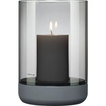 Svícen Blomus CALMA svícen L tmavě šedá