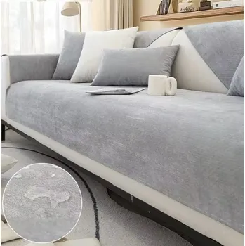 Přehoz na lůžko Protiskluzový přehoz na pohovku - voděodolný Barva: světle šedá, Velikost: povlak na polštářek 30x50 cm