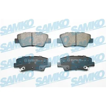 Brzdová destička Sada brzdových destiček, kotoučová brzda SAMKO 5SP2181