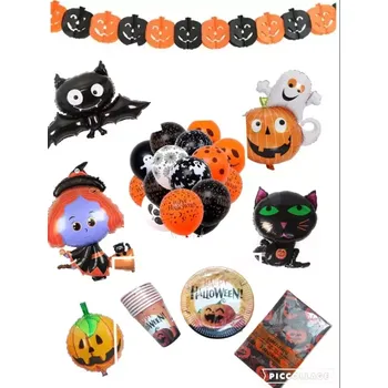 Balónek Velká sada výzdoby na Halloween (33ks)