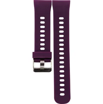 Řemínek na hodinky Silikonový řemínek NEAT fialový pro Garmin Forerunner 30 a 35