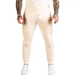 Pánské tepláky GymBeam Men‘s TRN Joggers Sand XXL