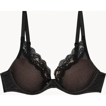 Podprsenka 715987 - Vyztužená podprsenka s nízkým středem Passionata »Brooklyn« - pro ženy - vel. 75B - barva: černá