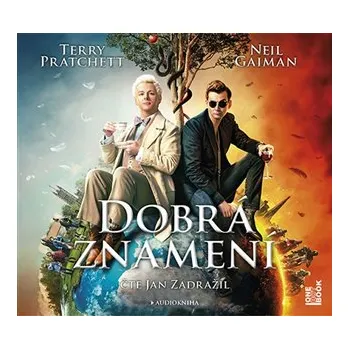 Kniha Dobrá znamení - Terry Pratchett 2x CD