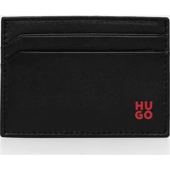 Peněženka Kožené pouzdro na karty HUGO Tibby_N_S Cardcase 50546145 černá 99X, vel. ONE SIZE