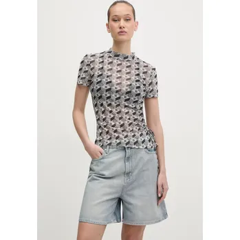 Tričko HUGO 50537187 šedá 90X, vel. XL