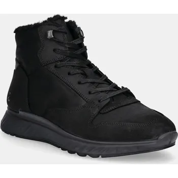 Pánská obuv Nubukové boty Ecco Exostride Mid Warm 835414.02001 černá 99X, EUR 46