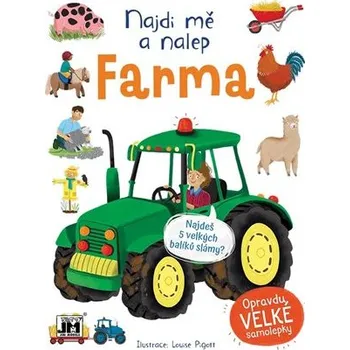 Bystrá hlava Najdi mě a nalep - Farma