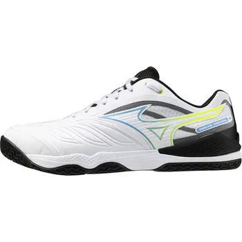 Pánská sportovní obuv Pánská sálová obuv Mizuno Wave Medal 8 White/All Aboard/Black Sand EUR 43