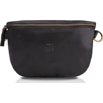 Kabelka Paolo Peruzzi Kožená ledvinka VINTAGE PAOLO PERUZZI; černá