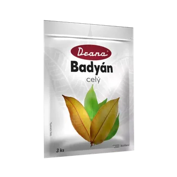 Koření Drana Badyán Celý 3 ks