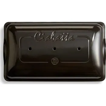 Forma na pečení Horní náhradní díl formy na ciabattu Emile Henry 795502 pepřový