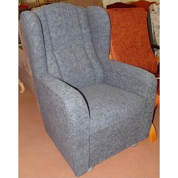 Křeslo Pohodlné křeslo Ušák CI 3, šíře 74, potah Monza 8859,, možnost úpravy na míru dle Vašeho přání,