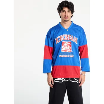 cyklistický dres Dres Billionaire Boys Club Icecream Team Hockey Shirt Blue/Red XXL