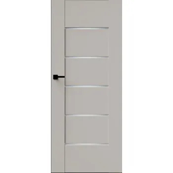 Stavební výplň Interiérové dveře Naturel Aura pravé 60 cm kašmír matný AURAKAS60P