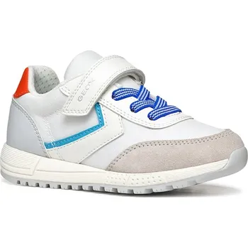 Chlapecké tenisky Geox Chlapecké Bílé chlapecké tenisky Geox Alben Bílá 34 (2714005)