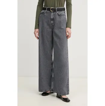 Dámské džíny Džíny Pepe Jeans WIDE LEG JEANS UHW JAIMY PL204740UM0 šedá 90X, vel. 28/34