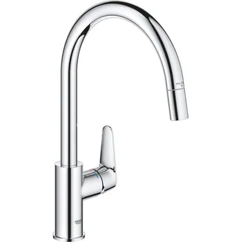 Vodovodní baterie GROHE 30562000 - Dřezová baterie START CURVE 357 mm lesklý chrom