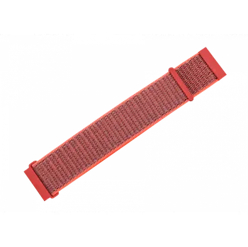 Řemínek na hodinky Nylonový řemínek hot pink 20 mm