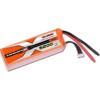 RC model letadla ManiaX Lipol 22.2V 5200mAh 80C