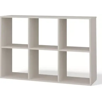 Obývací stěna Regál Manja 2x3 kašmír - SLEVA 3% s kodem radost25