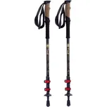 Warp Trail EVO black-gold trekové hole 140 cm s komfortním rychloupínáním