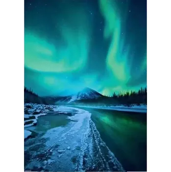 Puzzle Síla přírody: polární záře 1000 dílků HEYE