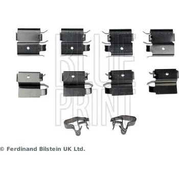 Přislušenství brzdového systému Sada příslušenství, obložení kotoučové brzdy BLUE PRINT ADT348603