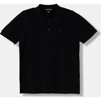 Chlapecké tričko Dětské polo tričko Emporio Armani EB000851.AF19792 námořnická modř 59X, vel. 176