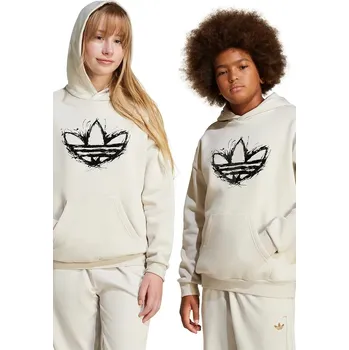 Chlapecká mikina Dětská mikina adidas Originals JD0366 béžová 01X, vel. 128