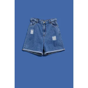 DÁMSKÉ KRAŤASY L-SH-4004 MODRÁ Moodo černá | modrá | bílá | světle modrá | krémová | vícebarevná 2333606