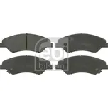 Sada brzdových destiček, kotoučová brzda FEBI BILSTEIN 16557