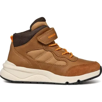 Dívčí obuv Dětské Vysoké tenisky GEOX J ROONER BOY E J46H0E-0MEFU-C6001J – Hnědá 33