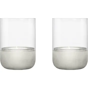 Svícen Blomus CALMA set 2 svícnů XS šedá