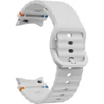 Silikonový řemínek WAVY bílá pro Samsung Galaxy Watch 4, 5, 6, 7