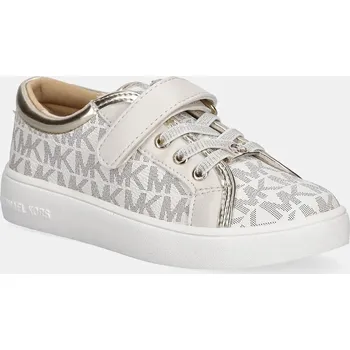 Chlapecké tenisky Dětské sneakers boty Michael Kors JEM RALLEY PS béžová barva, MK02484256 01X, EUR 27