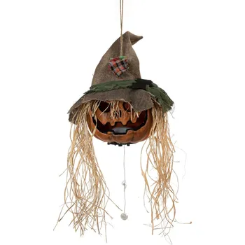 Party dekorace Halloweenská dýňová hlava, 70 cm